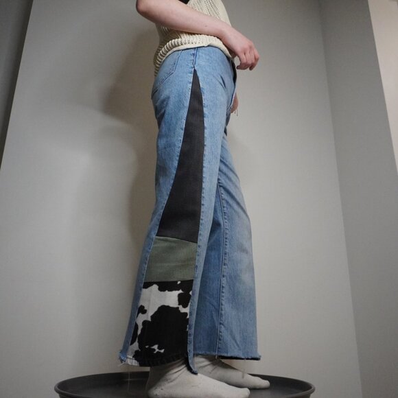 Denim Forum Aritzia - Custom Wide-Leg Designer-Inspired Jeans - Picture 2 of 15